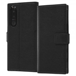 RT-RXP5M3TBC3/BB [Xperia 5 III 耐衝撃 手帳型レザーケース スクエア/ブラック]