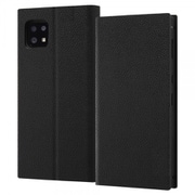 RT-AQSE6TBC1/BB [AQUOS sense6 耐衝撃 手帳型レザーケース サイドマグネット スクエア/ブラック]