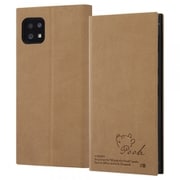 AQUOS sense6 「ディズニーキャラクター」/耐衝撃 手帳型レザーケース サイドマグネット/プー RT-DAQSE6TBC7/PO