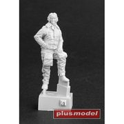 PLMAL4096 1/48 ミリタリーフィギュア Me262 パイロット [組立式プラスチックモデル]
