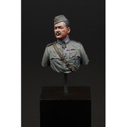SBMV16012 1/16 ミリタリーフィギュア WW.II フィンランド 元帥 カール・グスタフ・エミール・マンネルヘイム 胸像 [組立式プラスチックモデル]