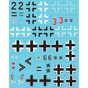 ATA32015 1/32 エアクラフト用デカール Bf109/HA-1112 1990年代 エアショースター [プラモデル用品]