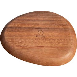 Woodi plate 26*21 SMOmd001aLbrw [アウトドア 皿]