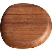 Woodi plate 20*20 SMOmd001aMbrw [アウトドア 皿]