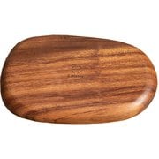 Woodi plate 30*20 SMOmd001aXLbrw [アウトドア 皿]