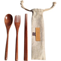 Woodi Cutlery Set SMOmd001aFbrw [アウトドア カトラリーセット]