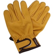 Leather gloves SMOfsyGR002a YELLOW [アウトドア 調理器具 耐火グローブ]