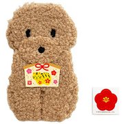 ふかふか ぽち袋 トイプードル 1枚入 014991