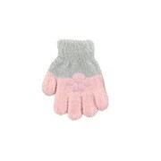KIDSもこもこ手袋 ネコ ピンク KG713954