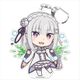 Re：ゼロから始める異世界生活 ぷにこれ！キーホルダー スタンド付 エミリア ver.2 [キャラクターグッズ]