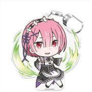 Re：ゼロから始める異世界生活 ぷにこれ！キーホルダー スタンド付 ラム ver.2 [キャラクターグッズ]