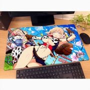 シノビマスター 閃乱カグラ NEW LINK ラバーマット 爆乳祭 Ver. 牛丸 [キャラクターグッズ]