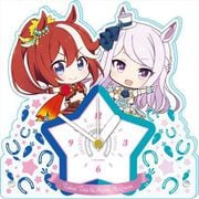 ウマ娘 プリティーダービー Season 2 ぷちちょこ アクリル置時計 トウカイテイオー＆メジロマックイーン [キャラクターグッズ]