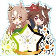 ウマ娘 プリティーダービー Season 2 ぷちちょこ アクリル置時計 キタサンブラック＆サトノダイヤモンド [キャラクターグッズ]