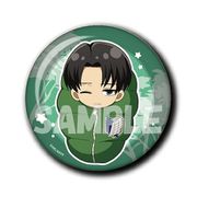 進撃の巨人 みのぶくろ びっぐ缶バッジ リヴァイ [キャラクターグッズ]
