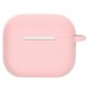 AirPods（第3世代） カラビナ付きシリコンケース ライトピンク AP3-SL-LPK