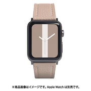 SD21966AWLC [Apple Watch用45/44/42レザーバンド ライトクリーム]