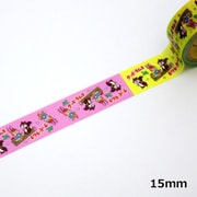 キャラクターグッズ クッピーラムネ マスキングテープ 15mm