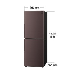 ヨドバシ.com - シャープ SHARP 冷蔵庫 （280L・右開き） 2ドア 