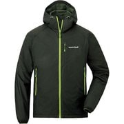 ライトシェルパーカ Men's 1106645 ブラックオリーブ L-Rサイズ [アウトドア ソフトシェルジャケット メンズ]