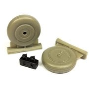 KOM32012 1/32 ディティールアップパーツ キ84 疾風 ホイール （ハセガワ用） [プラモデル用パーツ]