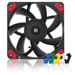 120mmスリムケースファン NF-A12X15-PWM-CH-BK-S/Y