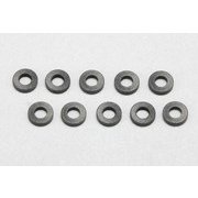 3x 6x1.5mm テフロンスペーサークロ（10個入）