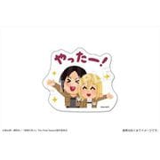 進撃の巨人×いらすとや ぺたまにあ ステッカー M （12） ユミル＆クリスタ [キャラクターグッズ]