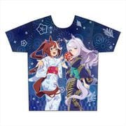 ウマ娘 プリティーダービー Season 2 描き下ろし フルグラフィックTシャツ Lサイズ トウカイテイオー＆メジロマックイーン [キャラクターグッズ]