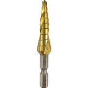 6.35差込 インパクト対応 ステンレス・鉄用 コバルトステップドリル 穴あけ能力4-12mm 46767