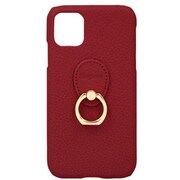 HP-IP11DR [iPhone 11/XR 用 ポッシュ背面型ハードケース ダークレッド]