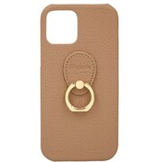 HP-IP12CM [iPhone 12/12 Pro 用 ポッシュ背面型ハードケース カフェモカ]