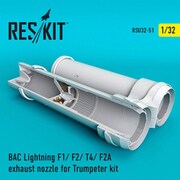 RSKU32-0051 1/32 航空機用 ディティールアップパーツ BAC ライトニング （F1、F2、T4、F2A用） アフターバーナー （トランぺッター用） [プラモデル用パーツ]