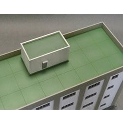 PK-201 Nスケール ペーパーストラクチャーキット ビル屋上塔屋キット [鉄道模型用レイアウト用品]