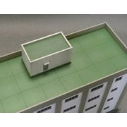 PK-201 Nスケール ペーパーストラクチャーキット ビル屋上塔屋キット [鉄道模型用レイアウト用品]