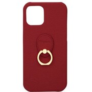 HP-IP12PMDR [iPhone 12 Pro Max 用 ポッシュ背面型ハードケース ダークレッド]