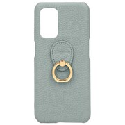Oppo A54 5G用 ポッシュ背面型ハードケース ブルーグレー HP-OPA54BG