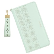 Xperia Ace II 用 カットワーク手帳型ケース モーニングミスト CW-XPAC202MM