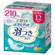 リフレ 超うす安心パッド 羽つき 210㏄ 12枚入