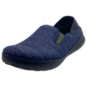 メンズ モックシューズ サボ クロッグ 2way スニーカー サンダル ネイビー M(25.0cm-25.5cm) 軽量 紳士 WL992 NV M