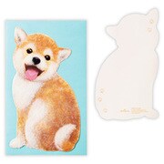グリーティングカードHMふわふわ柴犬2 EAP-797-959