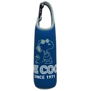 キャラクターグッズ PEANUTS スヌーピー ペットボトルカバー ジョー・クール / ネイビー