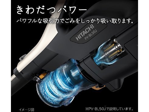 ヨドバシ.com - 日立 HITACHI PV-BL30J-N [掃除機 コードレス