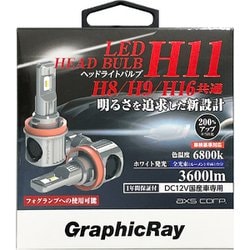 GRX-721 [LEDヘッドライトバルブ H11/H8/H16]