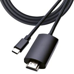 R30CACH01BK [Type-C to HDMIケーブル 3m BK]