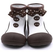 Dot Ribbon(ドットリボン) A21GE ブラウン XLサイズ(13.5cm) [ベビーシューズ]