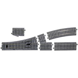 HOゲージ 2-852 （HO） 手動ポイント R550（左） [鉄道模型用レイアウト用品]