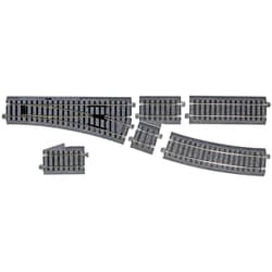 HOゲージ 2-853 （HO） 手動ポイント R550（右） [鉄道模型用レイアウト用品]