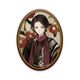 刀剣乱舞-ONLINE- 華こよみ絵巻 缶バッジ 加州清光 [キャラクターグッズ]