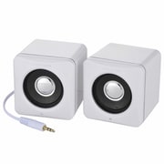 ステレオスピーカー ミニ ホワイト ASP-204N-W